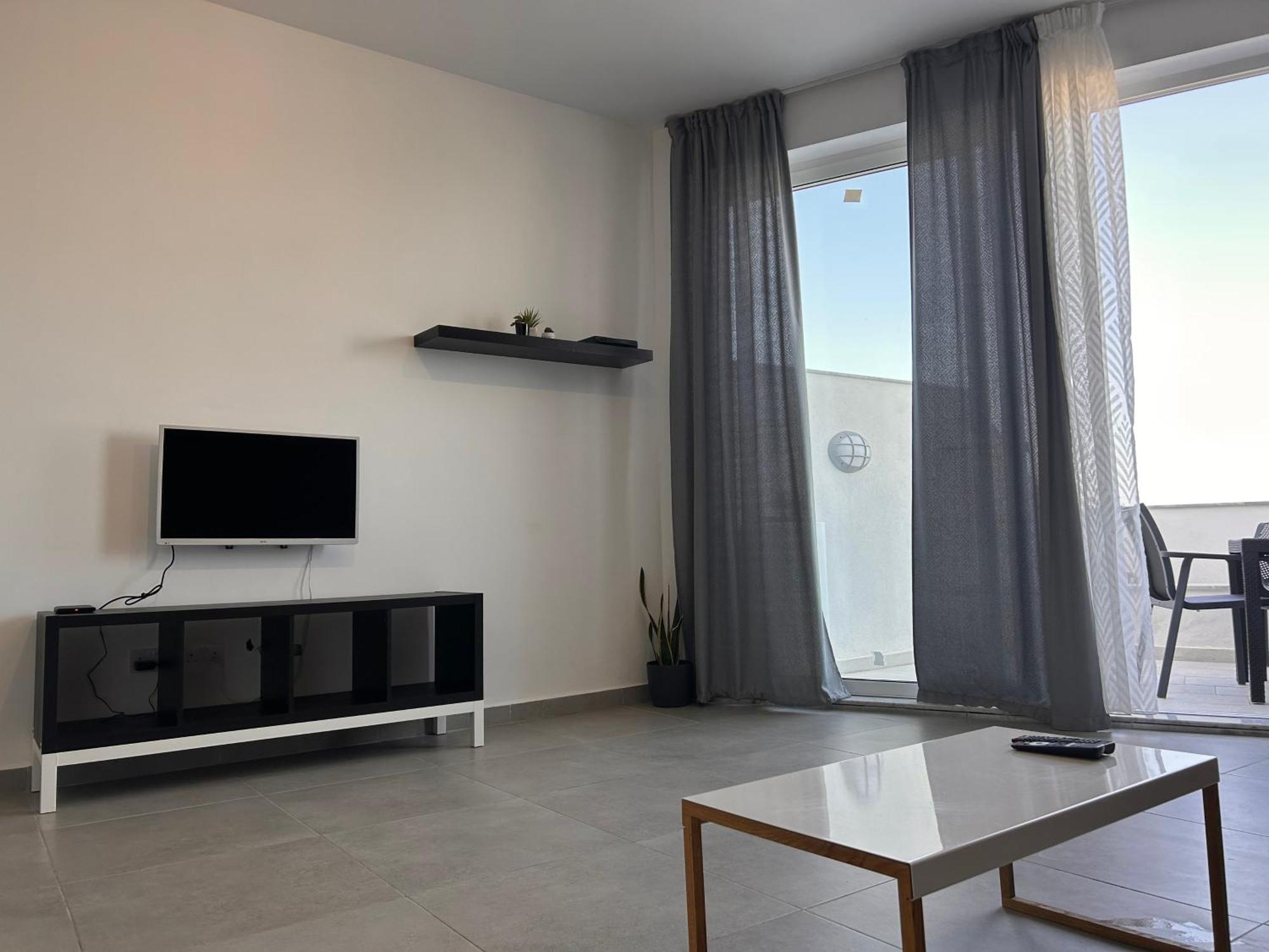 Appartement Qawra Penthouse 4Person Ac+Wifi à San Pawl il-Baħar Extérieur photo
